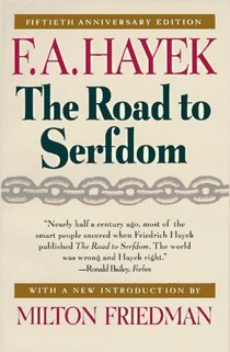 Picture of a book: The Road To Serfdom