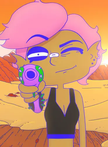 Picture of a movie: Lesbian Space Princess