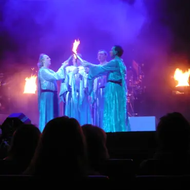 Picture of a musician: Gregorian