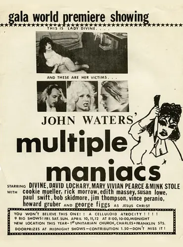 Picture of a movie: Multiple Maniacs