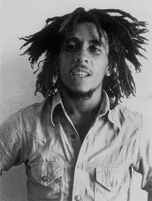 Picture of a musician: Bob Marley