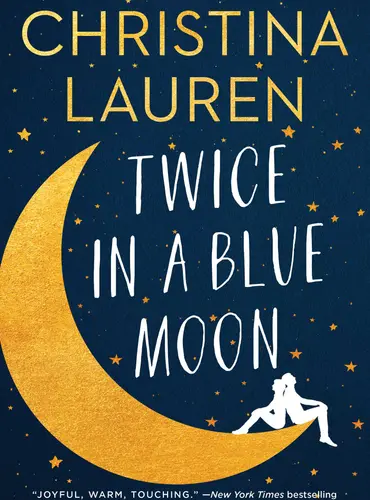 Picture of a book: twice in a blue moon