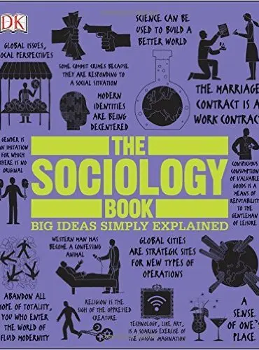 Picture of a book: The Sociology Book: Big Ideas Simply Explained